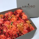 Orange Arioso Flower Box