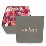 Rózsaszín Arioso virágdoboz